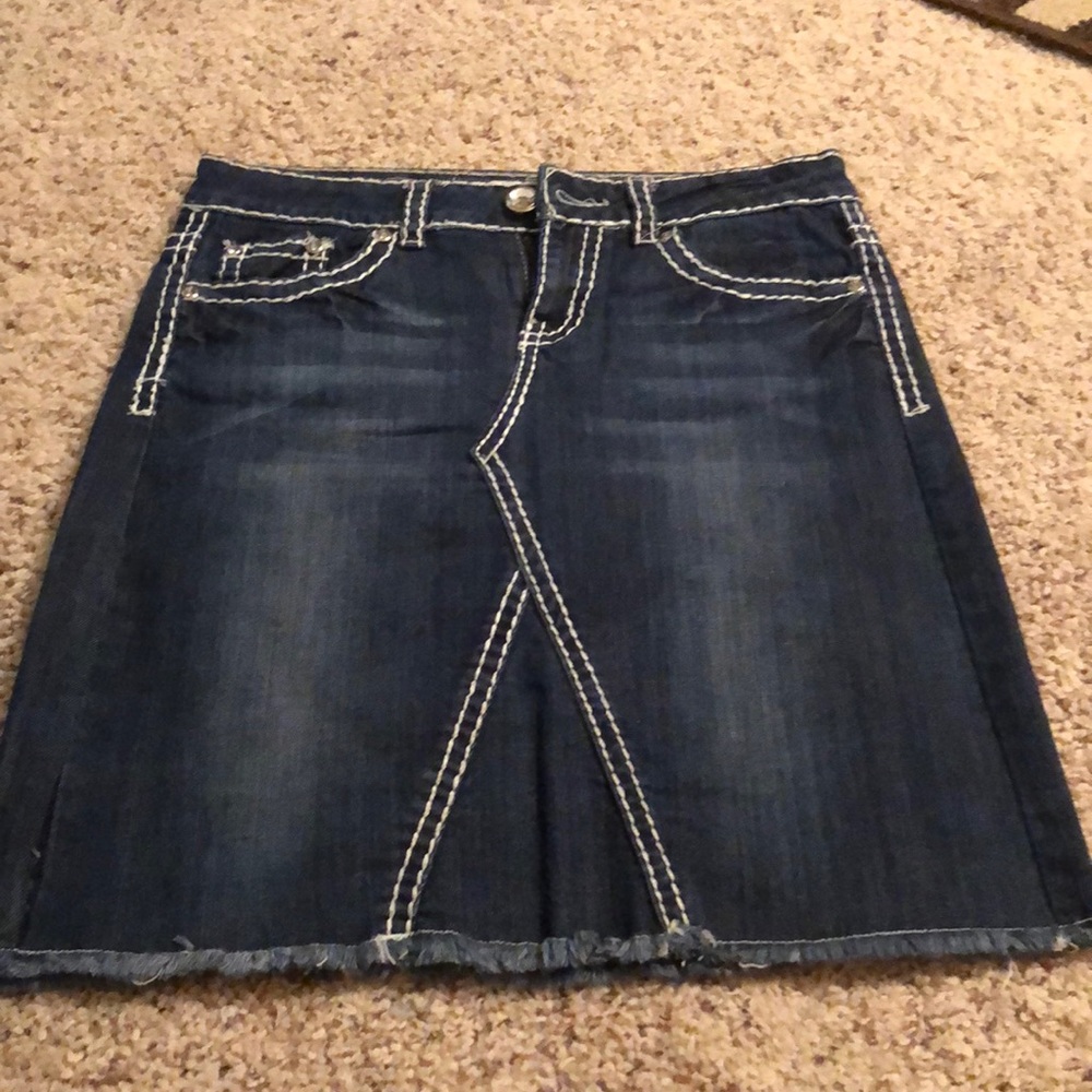 Denim Skirt. EUC